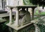 Grave monument in Wroughton Parish Churchyard